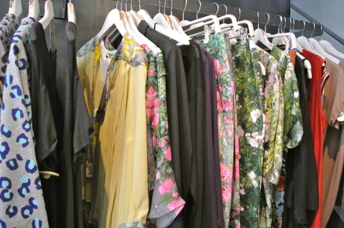 Rack of clothes @ Smock