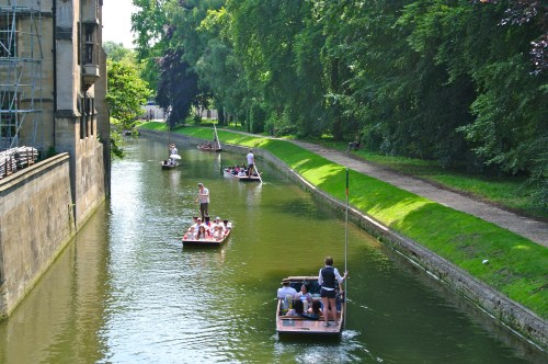 Cambridge, Punting, River Cam