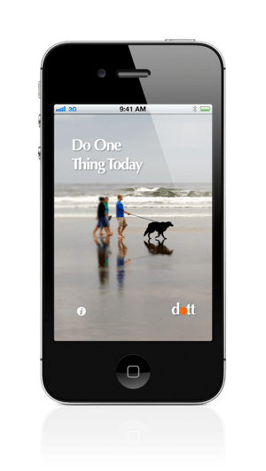 do one thing today app