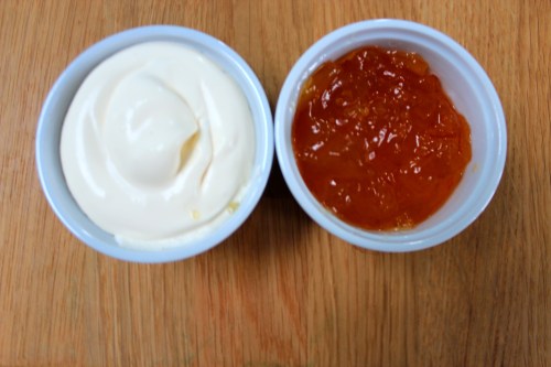 cream and marmalade
