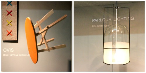 parlour light and ovis stool