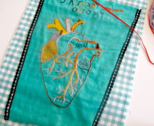 embroidery class with maria tapper