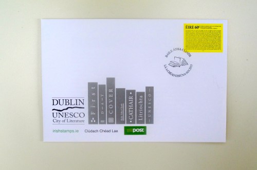 unesco city of literature stamp